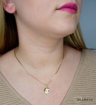 Złoty łańcuszek 333 marina gucci 1,5 mm DIA-LAN-1442-333 1,5mm ✅ Złoty łańcuszek o klasycznym splocie Marina  (3).JPG